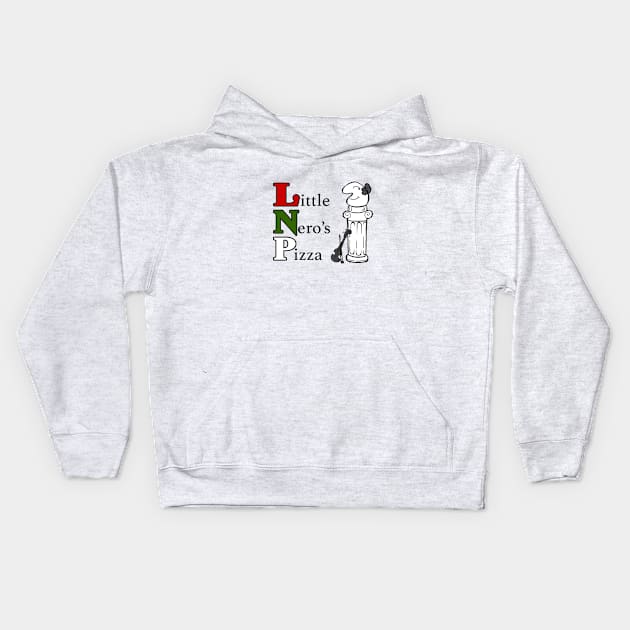 Little Nero's Pizza Kids Hoodie by Vandalay Industries